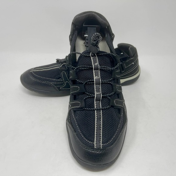 Clarks Fiana Coast Fisherman Sandal Women's Sz 9 1/2 Black 8.2.4#K.6.7 - Picture 8 of 12